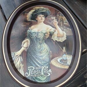 Vintage Pepsi Cola Metal Tray